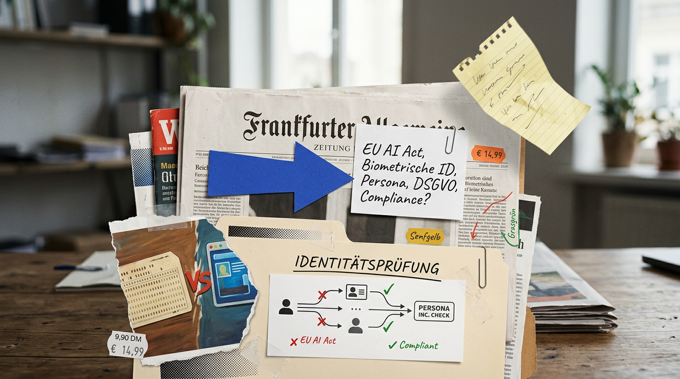 Biometrische ID-Verifizierung: Was der EU AI Act fordert