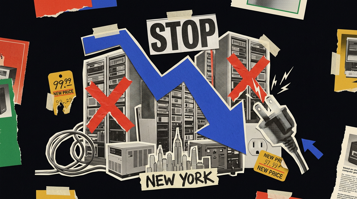 KI-Boom und Strom: New York stoppt Bau großer Rechenzentren